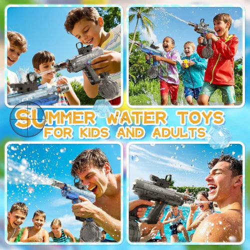 👉🌊 PISTOLA DE AGUA ELECTRICA ALTA PRESION 🔫 💦