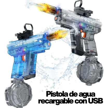 👉🌊 PISTOLA DE AGUA ELECTRICA ALTA PRESION 🔫 💦