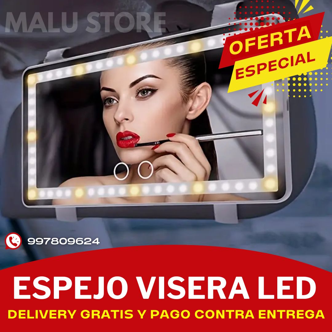 ESPEJO VISER LED