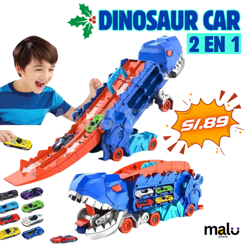 CARRO DINOSAURIO 2 EN 1 🦖🏎️ | ENVIO GRATIS